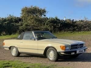 Used Mercedes SL280 185 HP (136 kW) 1984 Beige Cabriolet