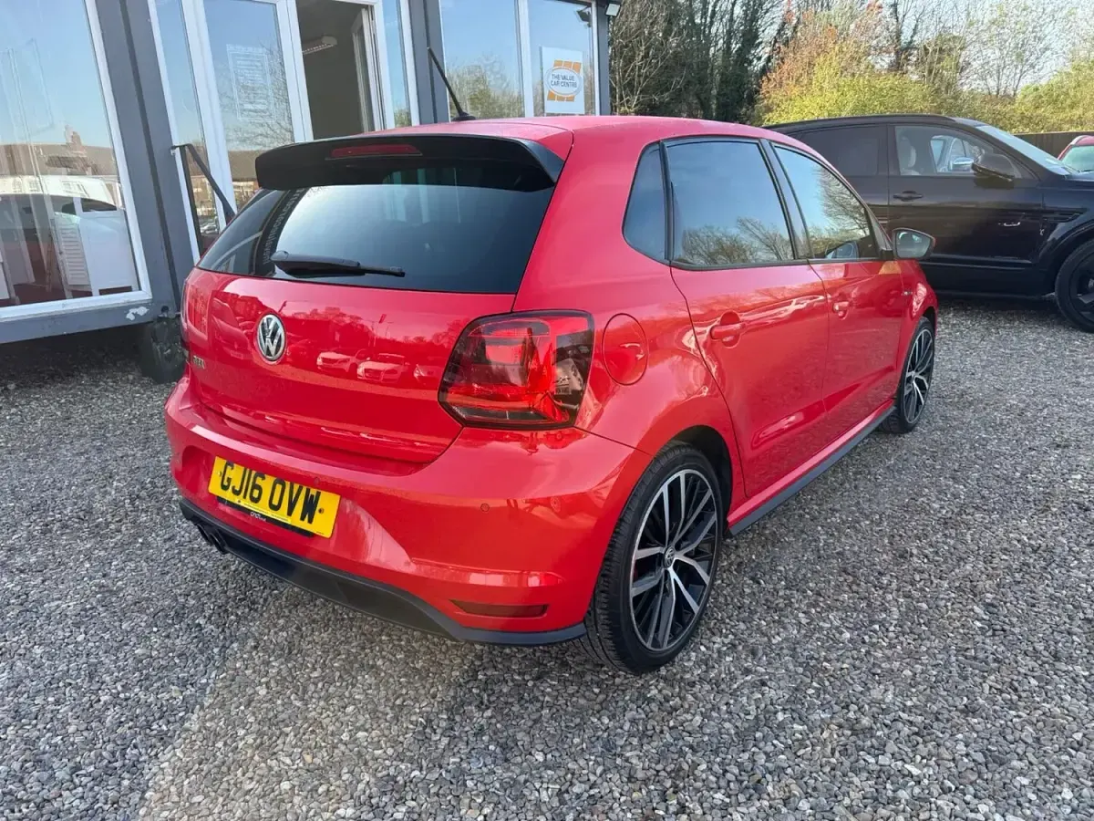 Used VW Polo GTI 192 HP (141 kW) 2016 Red Hatchback