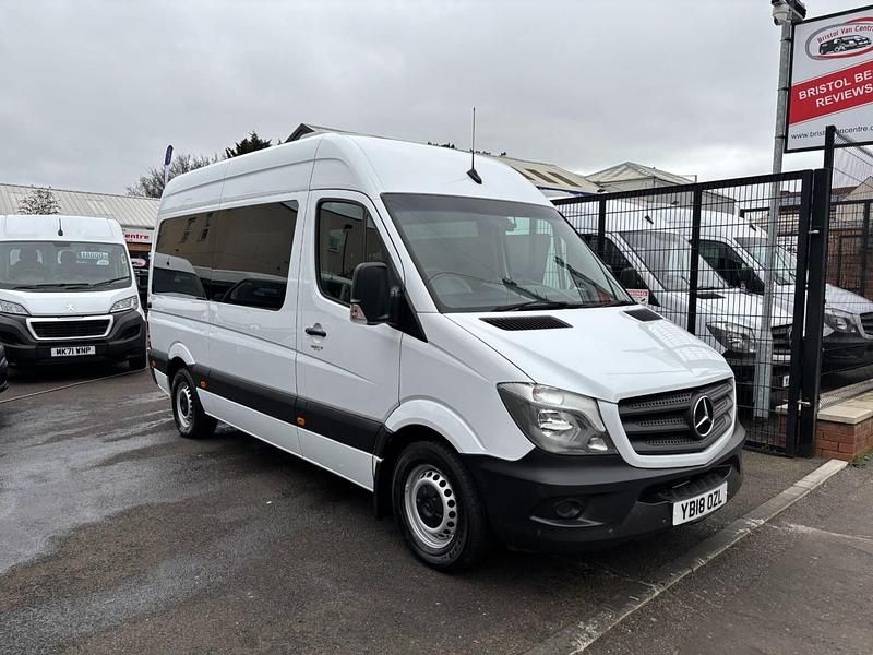 Used Mercedes Sprinter 138 HP (101 kW) 2018 White Van
