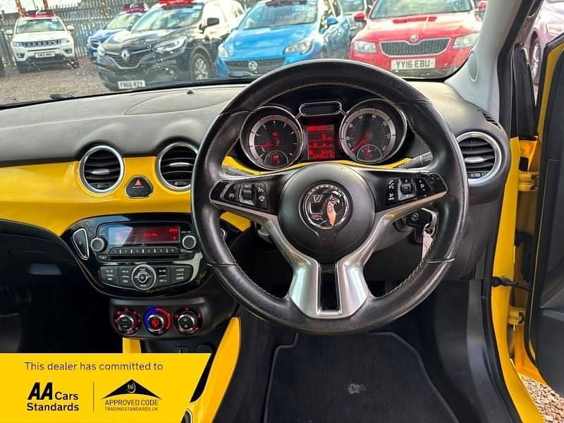 Used Vauxhall Adam Slam 100 HP (73 kW) 2014 Yellow Hatchback