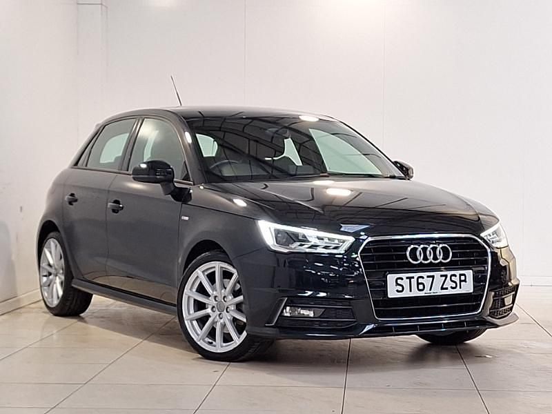 Used Audi A1 S-Line 2017 Black Hatchback