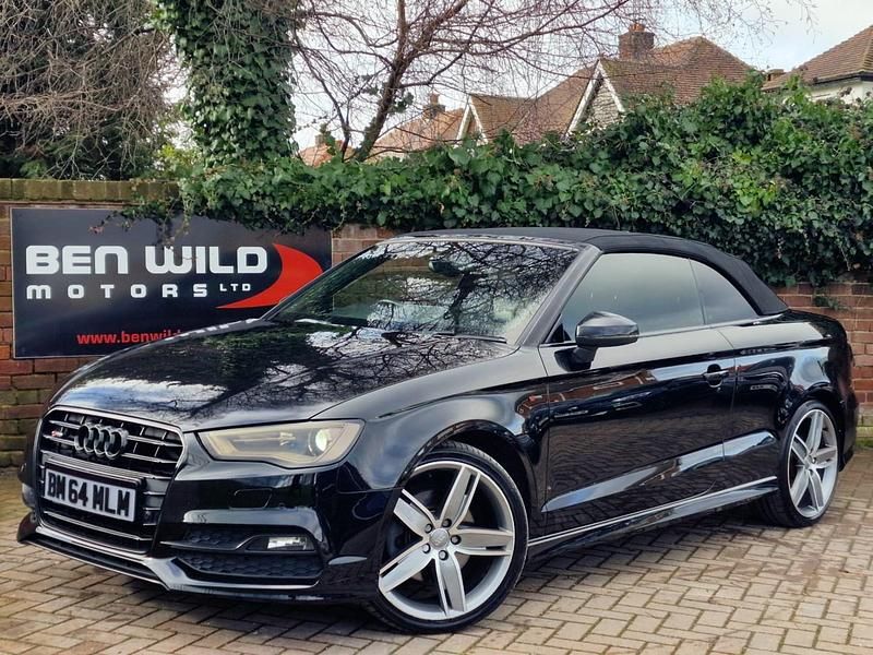 Used Audi A3 Cabriolet S-Line 2015 Black Cabriolet