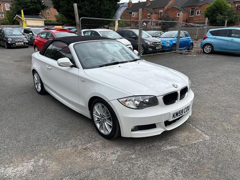 Used BMW 118 Cabriolet M Sport 2009 White Cabriolet