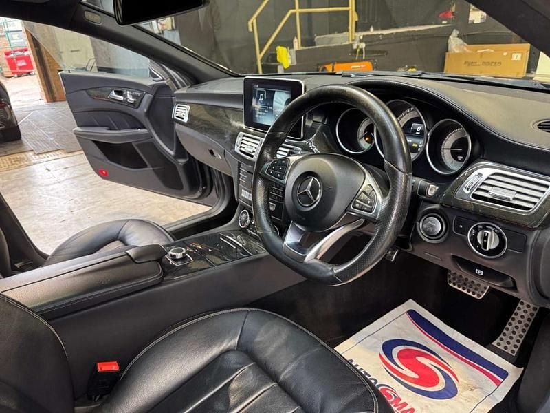 Used Mercedes CLS220 AMG line 2015 Grey Coupe