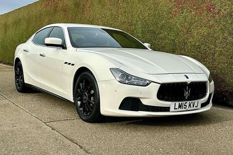 White Used 2015 Maserati Ghibli Sedan | £13,995 (Fair price) - Image 1/1