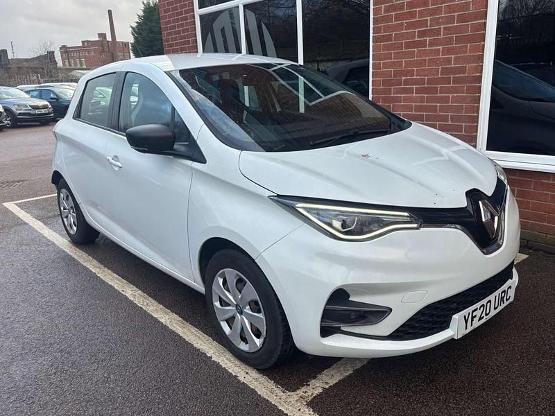 Used Renault Zoe Play 100 kW (136 HP) 2020 White Hatchback