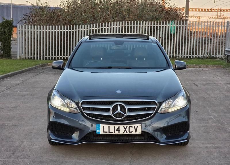 Used Mercedes E220 AMG 2014 Grey Sedan