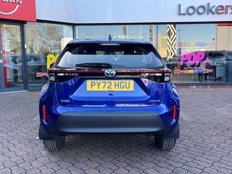 Used Toyota Yaris Hybrid 2023 Blue Hatchback