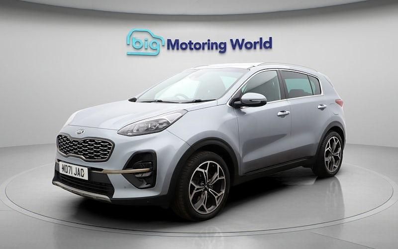 Used Kia Sportage GT-Line 136 HP (100 kW) 2021 Silver SUV