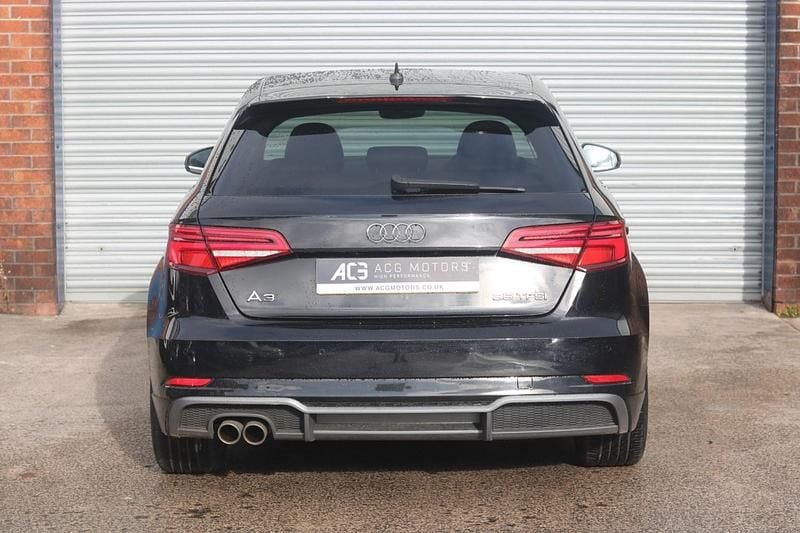Used Audi A3 S-Line 2019 Black Hatchback