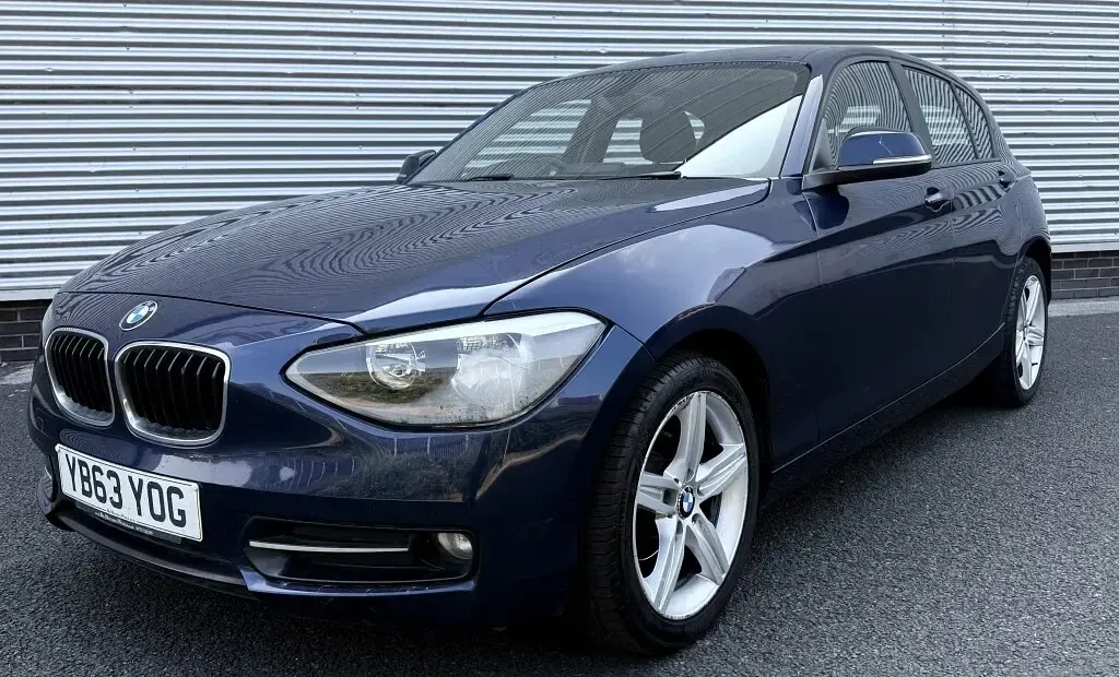 Used BMW 116 Sport Line 2014 Blue Hatchback