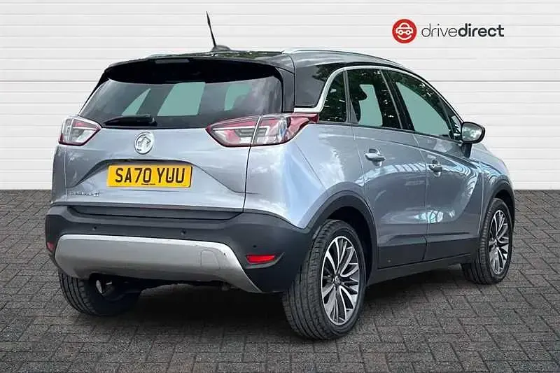 Used Vauxhall Crossland X Elite 83 HP (61 kW) 2020 Grey SUV
