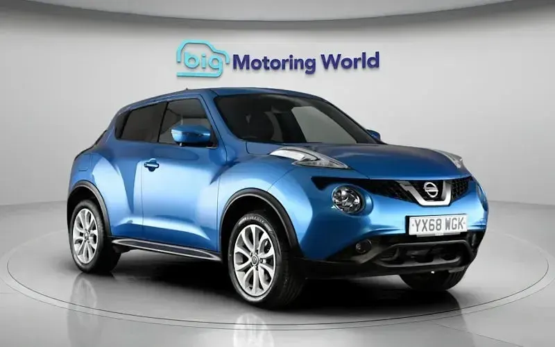 Used Nissan Juke Tekna 117 HP (86 kW) 2018 Blue SUV