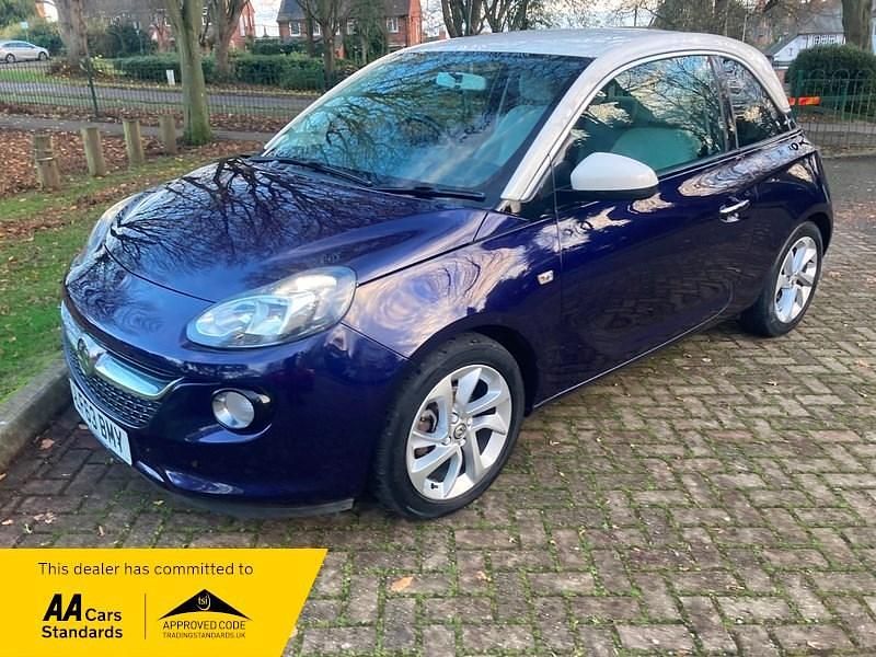Used Vauxhall Adam Jam 70 HP (51 kW) 2013 Blue Hatchback