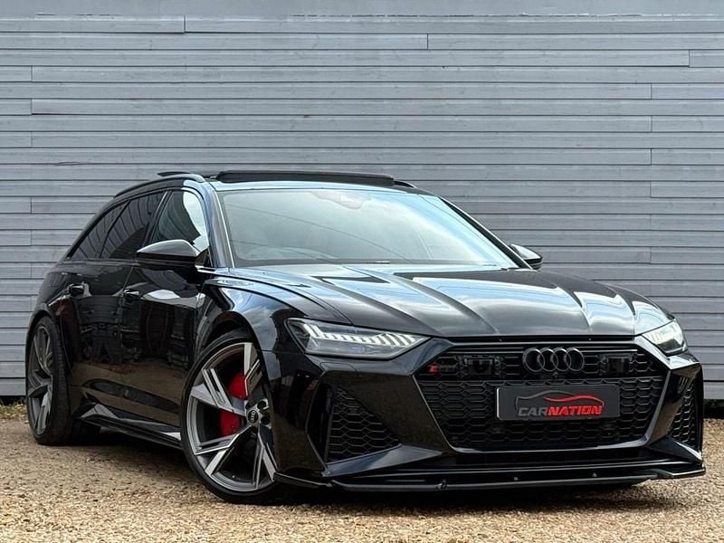 Black Used 2020 Audi RS6 Advanced Estate | £72,495 (Good price) - Image 1/4