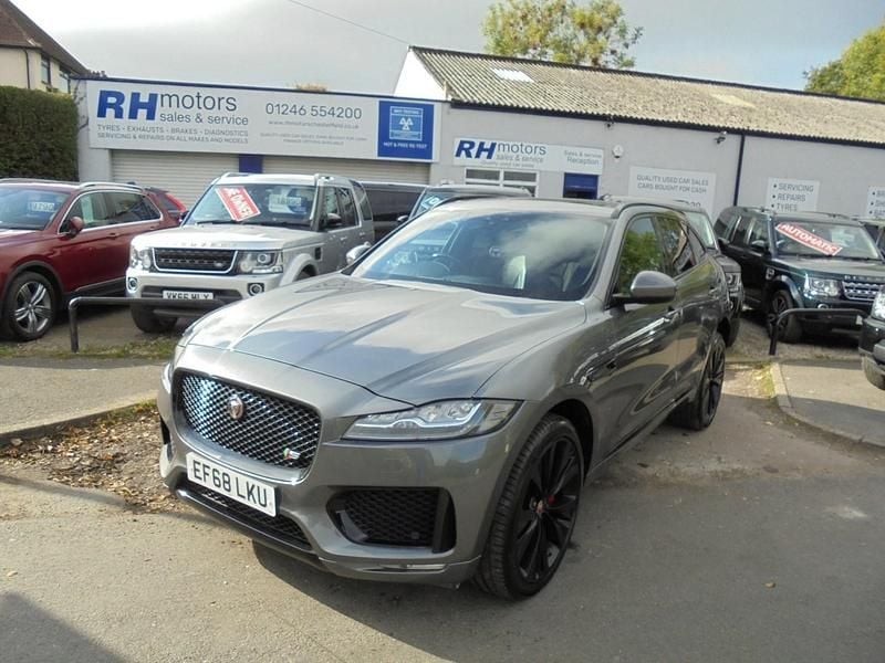 Grey Used 2019 Jaguar F-Pace S SUV | £17,990 (Good price) - Image 1/4
