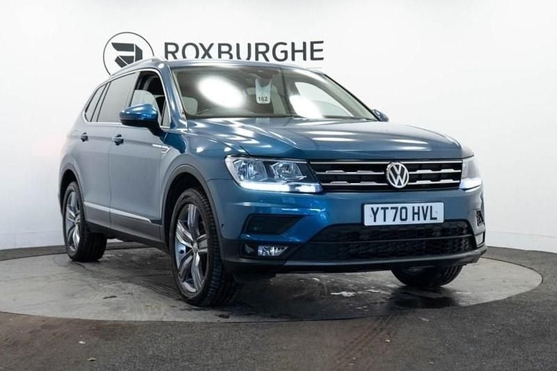 Blue Used 2020 VW Tiguan Allspace Match SUV | £18,750 (Good price) - Image 1/1