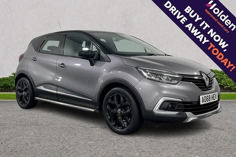 Grey Used 2018 Renault Captur GT-Line SUV | £9,795 (Fair price) - Image 1/1