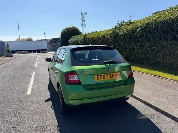 Used Skoda Fabia Colour Edition 95 HP (69 kW) 2018 Green Hatchback