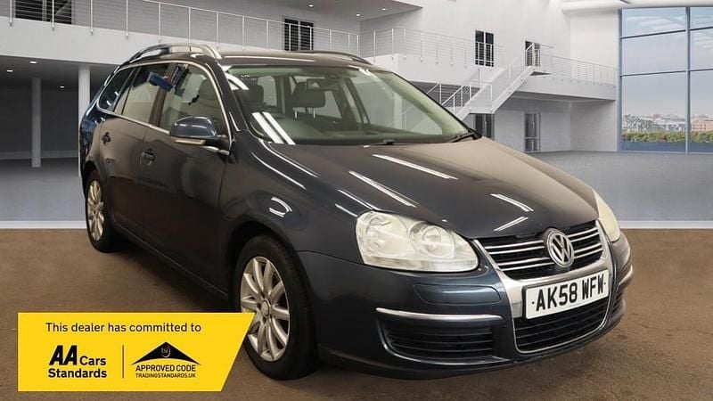 Blue Used 2008 VW Golf VI SE Estate | £2,290 (Expensive) - Image 1/4