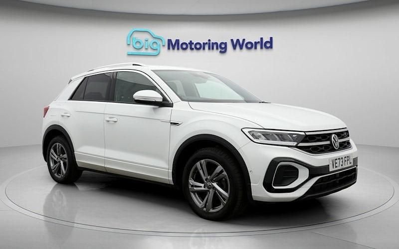 Used VW T-Roc R-line 150 HP (110 kW) 2024 White SUV