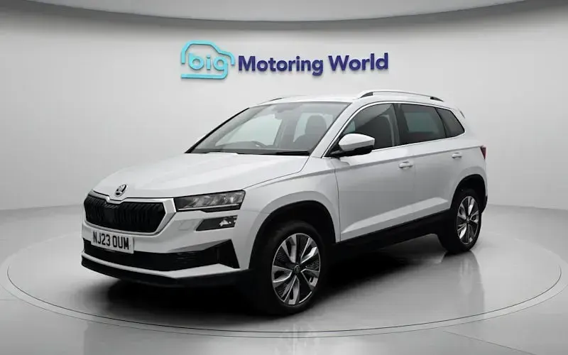 Used Skoda Karoq SE L 150 HP (110 kW) 2023 White SUV