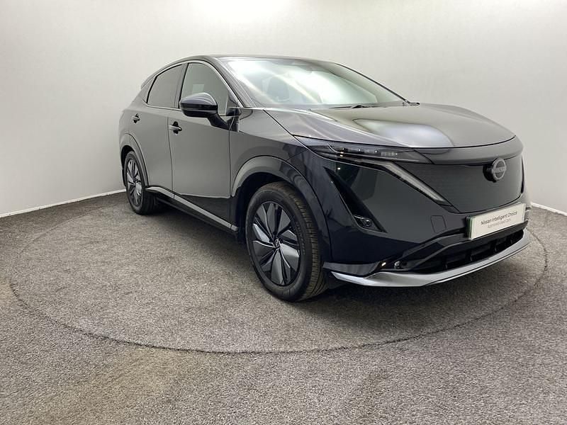 Aurora green Used 2022 Nissan Ariya Advance SUV | £23,990 (Fair price) - Image 1/4