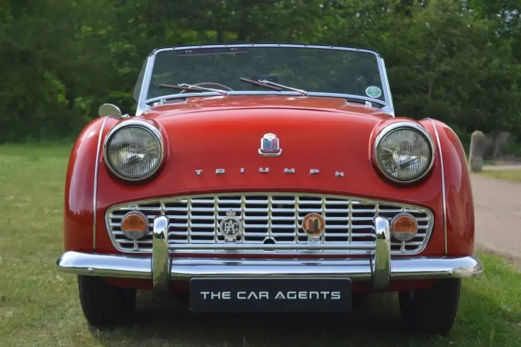 Used Triumph TR3 1959 Red Cabriolet