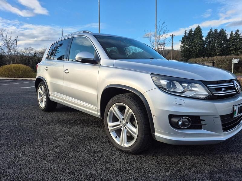 Used VW Tiguan R-line 2014 Silver SUV