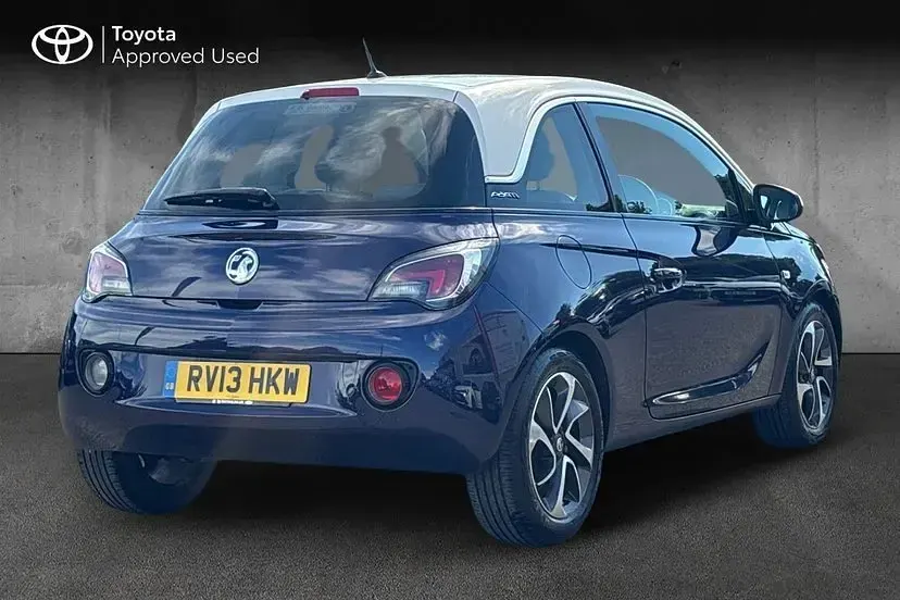 Used Vauxhall Adam Jam 69 HP (50 kW) 2013 Pump up the blue Hatchback