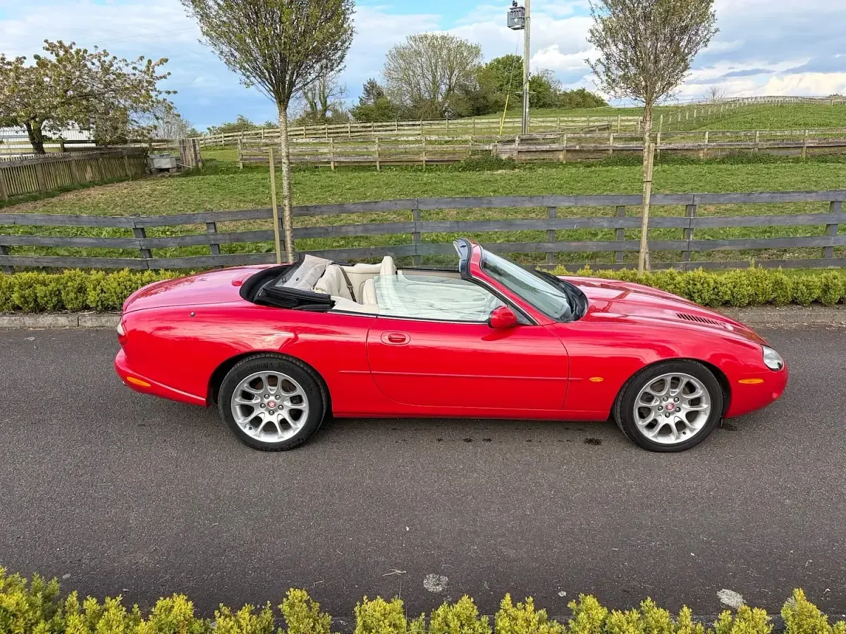 Used Jaguar XKR 1998 Red Cabriolet