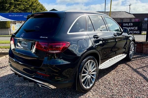 Used Mercedes GLC220 AMG Line Premium 2022 Black Estate