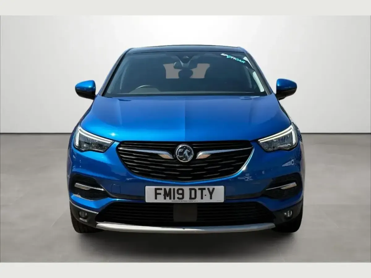 Used Vauxhall Grandland X Elite 128 HP (94 kW) 2019 Blue SUV