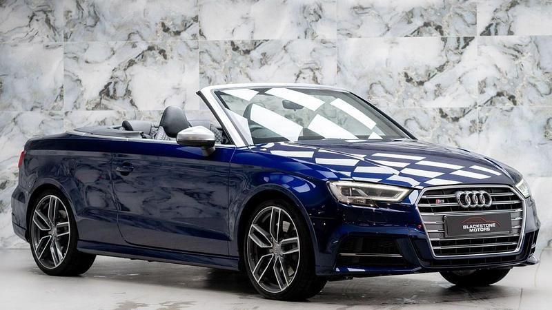 Blue Used 2017 Audi S3 Cabriolet Comfort Cabriolet | £19,989 - Image 1/4