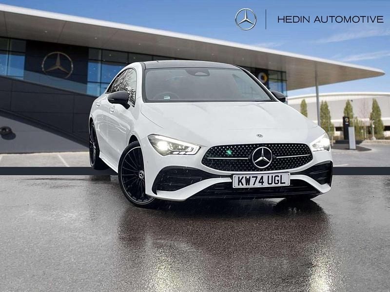 Used Mercedes CLA220 AMG Line Premium Plus 190 HP (139 kW) 2025 White Sedan