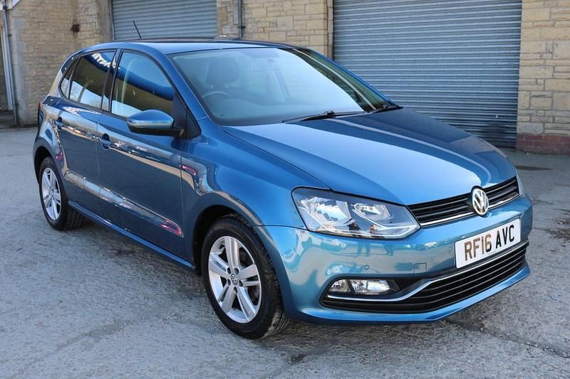 Used VW Polo Match 2016 Blue Hatchback