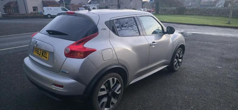 Used Nissan Juke N-TEC 110 HP (80 kW) 2013 Silver SUV