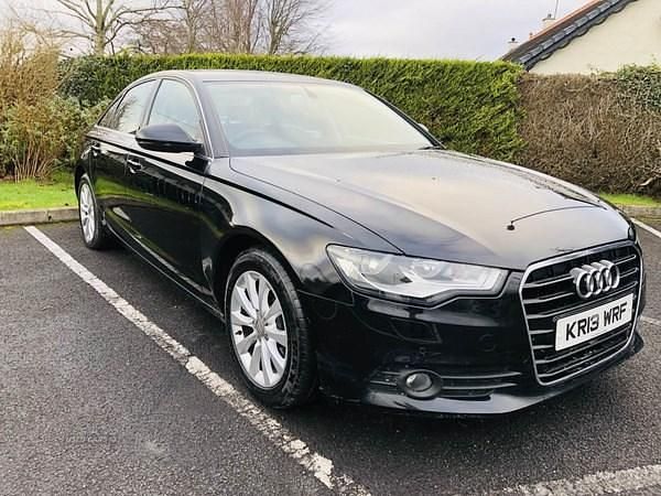 Used Audi A6 2013 Black Sedan
