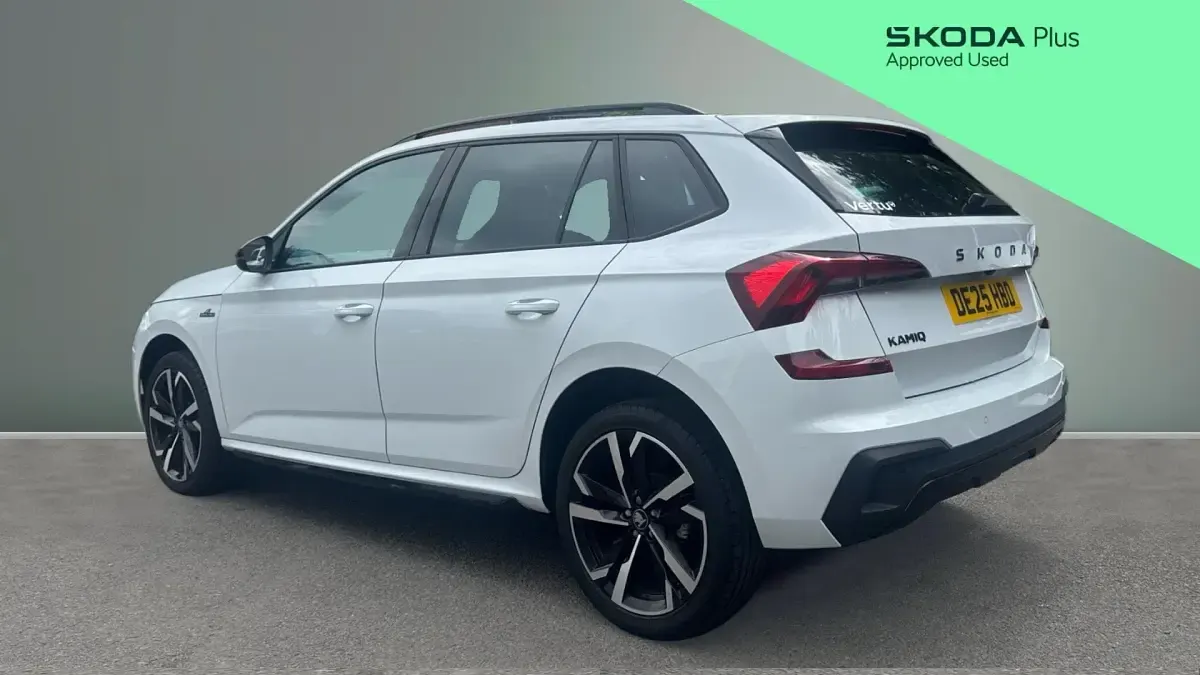 Used Skoda Kamiq Monte Carlo 116 HP (85 kW) 2025 White SUV