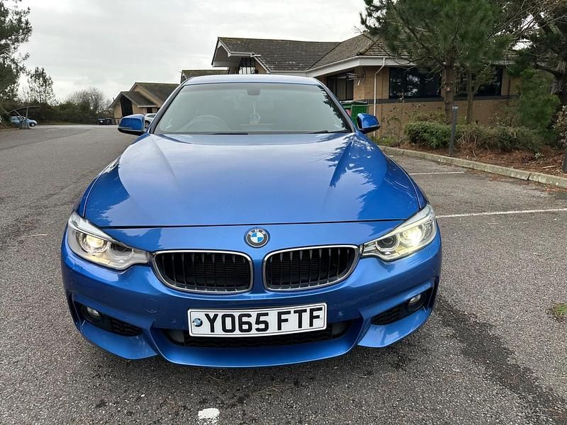 Used BMW 420 M Sport 190 HP (139 kW) 2015 Blue Coupe