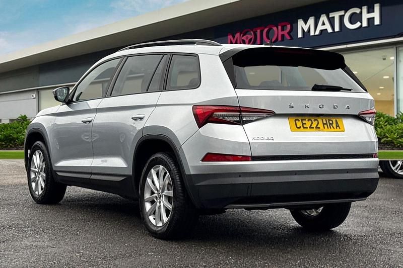 Used Skoda Kodiaq SE 150 HP (110 kW) 2022 Silver SUV