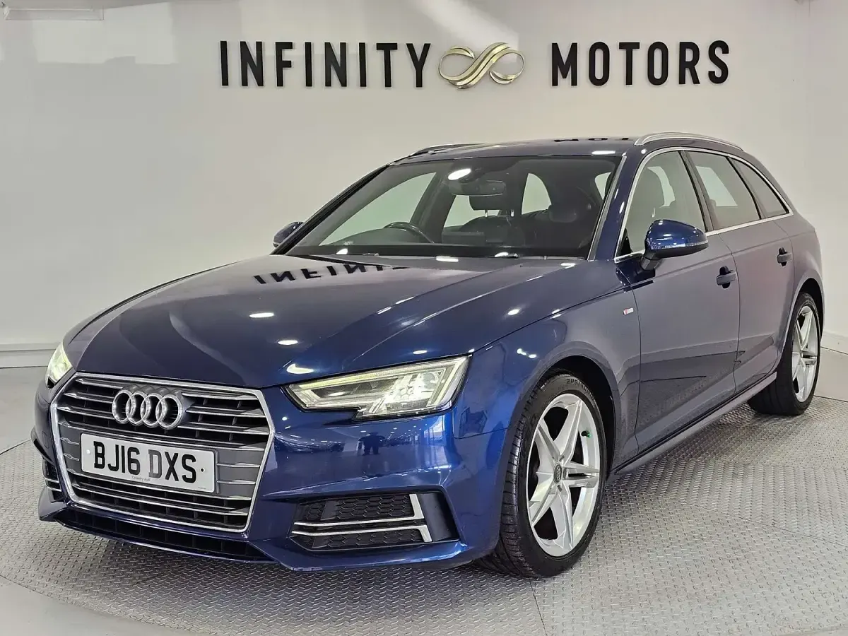 Used Audi A4 S-Line 2016 Blue Estate