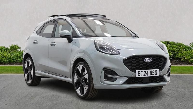 Grey Used 2024 Ford Puma ST-Line X SUV | £22,750 (Expensive) - Image 1/4