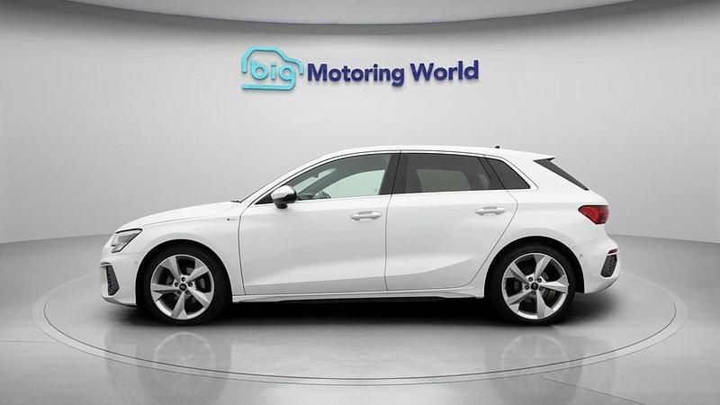 Used Audi A3 Sportback S-Line 110 HP (80 kW) 2023 White Hatchback