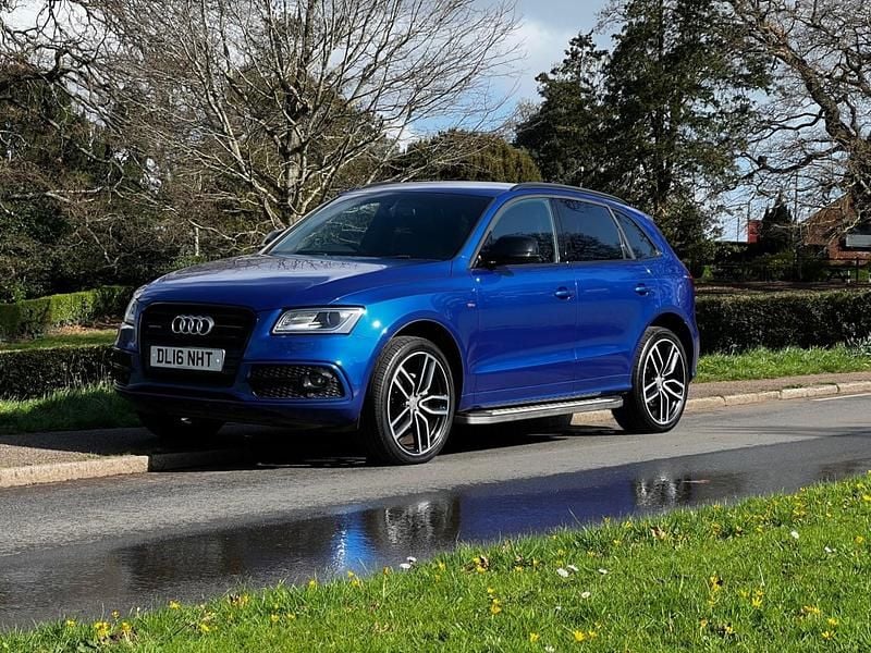 Used Audi Q5 S-line plus 190 HP (139 kW) 2016 Blue SUV