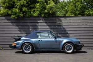 Used Porsche 911 Turbo Cabriolet 300 HP (220 kW) 1989 Blue Cabriolet