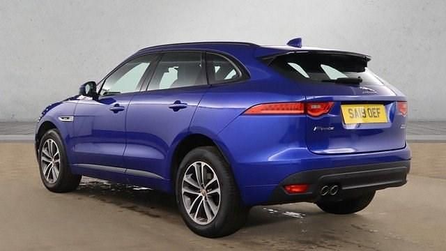 Used Jaguar F-Pace R-Sport 180 HP (132 kW) 2019 Blue SUV