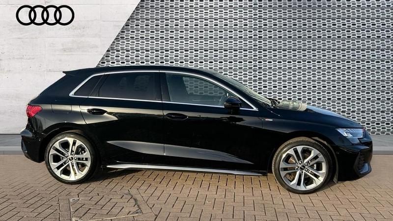 Used Audi A3 S-Line 150 HP (110 kW) 2025 Black Hatchback