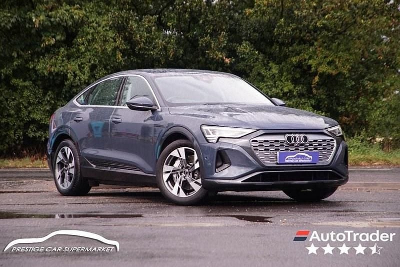 Blue Used 2023 Audi Q8 e-tron Sport SUV | £30,699 - Image 1/4