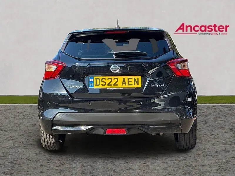 Used Nissan Micra 92 HP (67 kW) 2022 Enigma black Hatchback